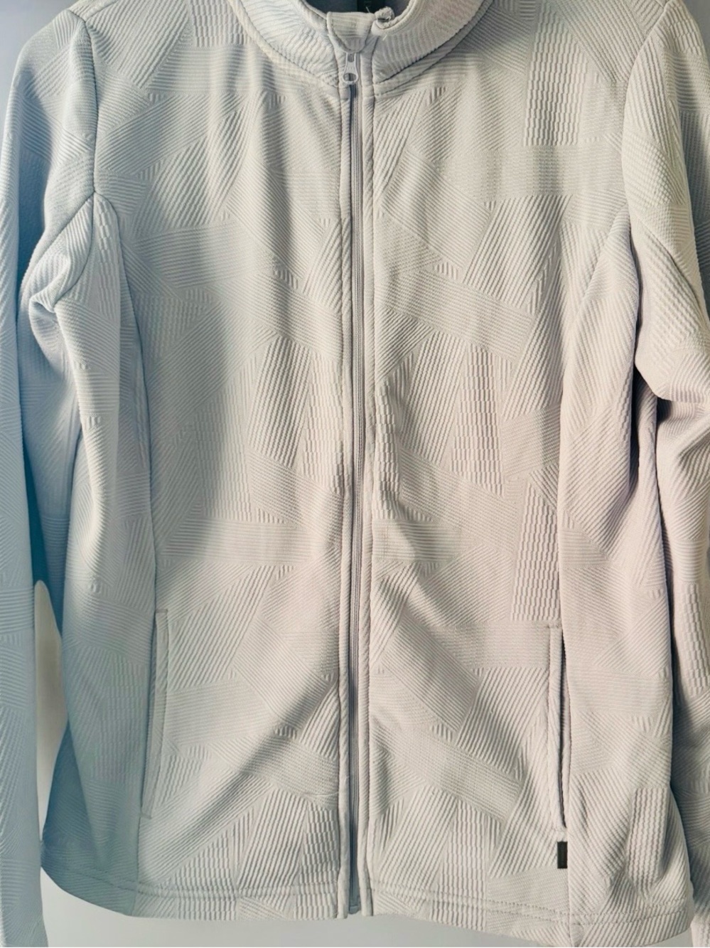 Mondetta Women's Textured Full-Zip Active Jacket - Size Small